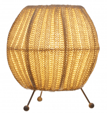 Knitted cotton table lamp - Awara model