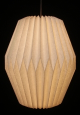 Origami design paper lampshade - Portofino model