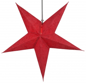 Foldable advent illuminated paper star, Christmas star 60 cm - Hercules